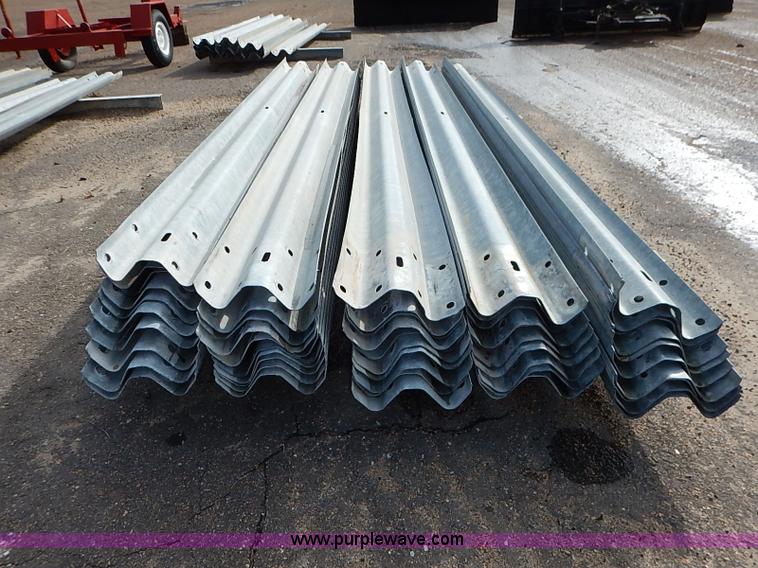 image for item J3049 Assorted guard rail and posts