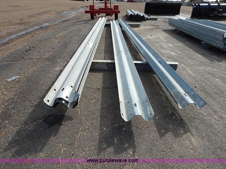 image for item J3049 Assorted guard rail and posts