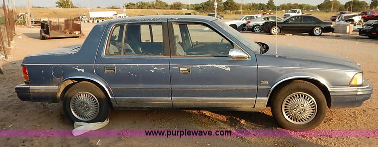 image for item I5412 1993 Chrysler Lebaron LE