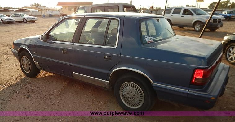 image for item I5412 1993 Chrysler Lebaron LE