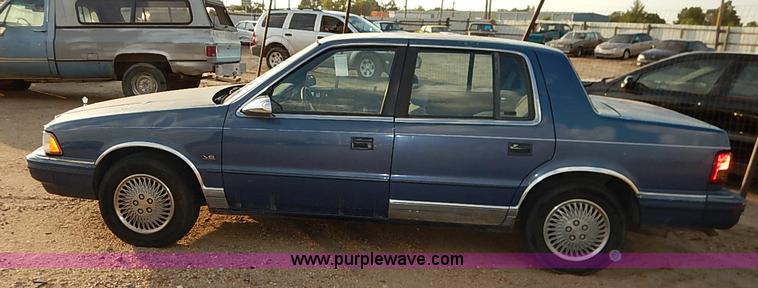 image for item I5412 1993 Chrysler Lebaron LE