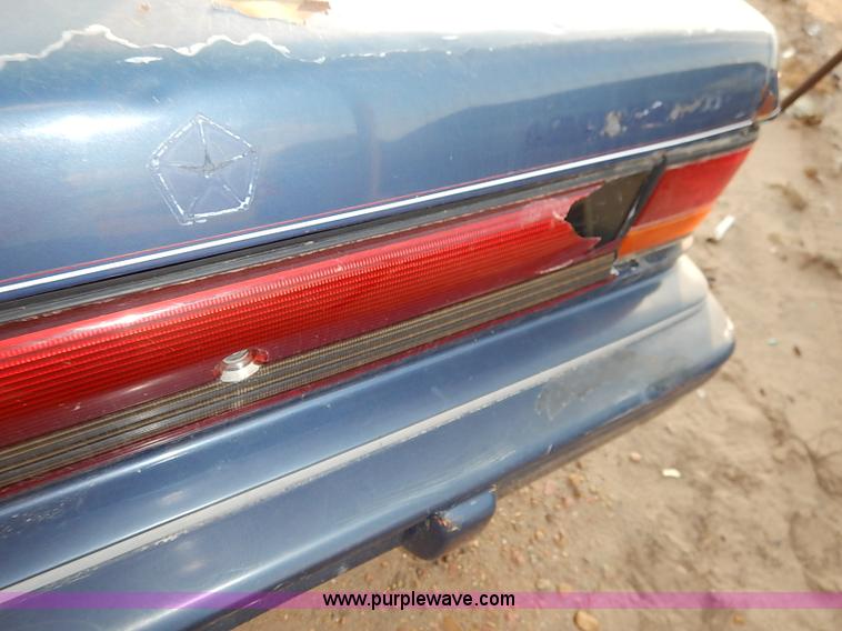 image for item I5412 1993 Chrysler Lebaron LE