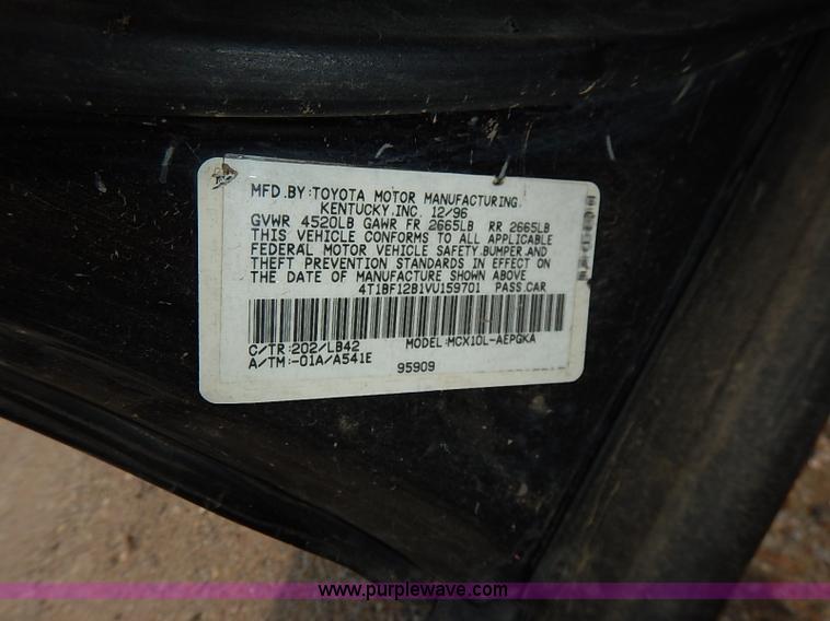 image for item I5436 1997 Toyota Avalon XLS