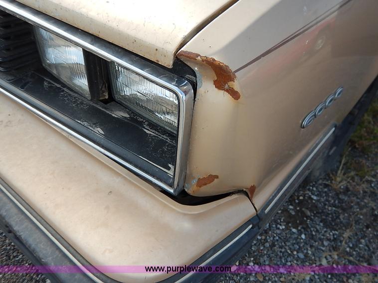 image for item I5446 1985 Pontiac 6000