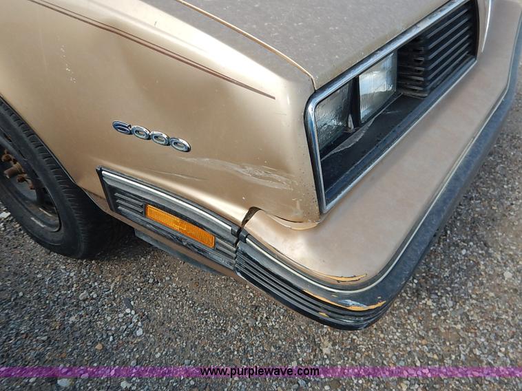 image for item I5446 1985 Pontiac 6000