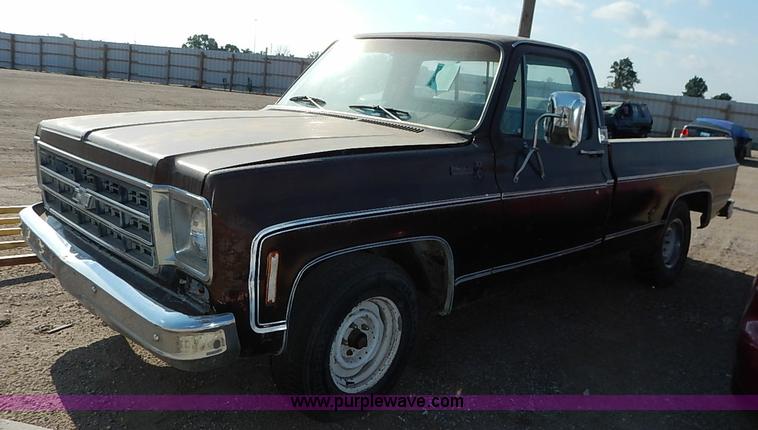 image for item I5450 1978 Chevrolet Silverado 10 pickup truck