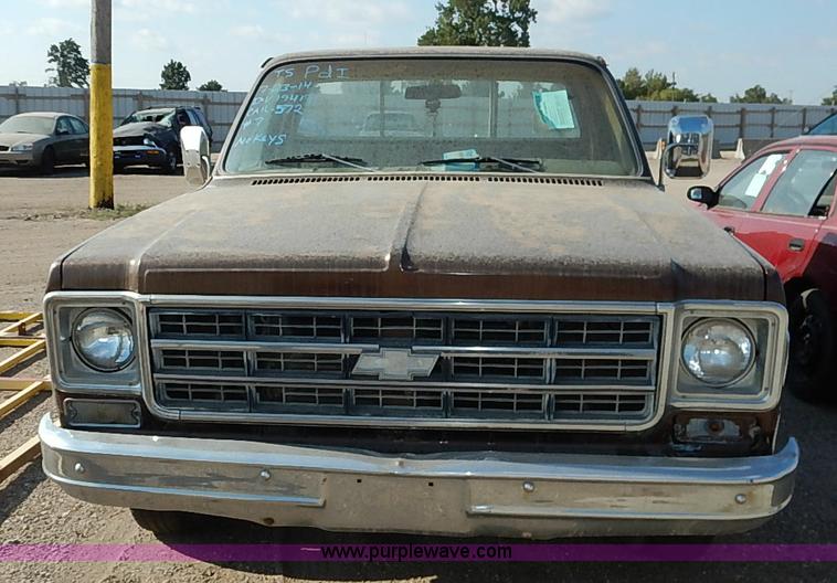 image for item I5450 1978 Chevrolet Silverado 10 pickup truck