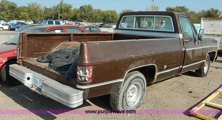 image for item I5450 1978 Chevrolet Silverado 10 pickup truck