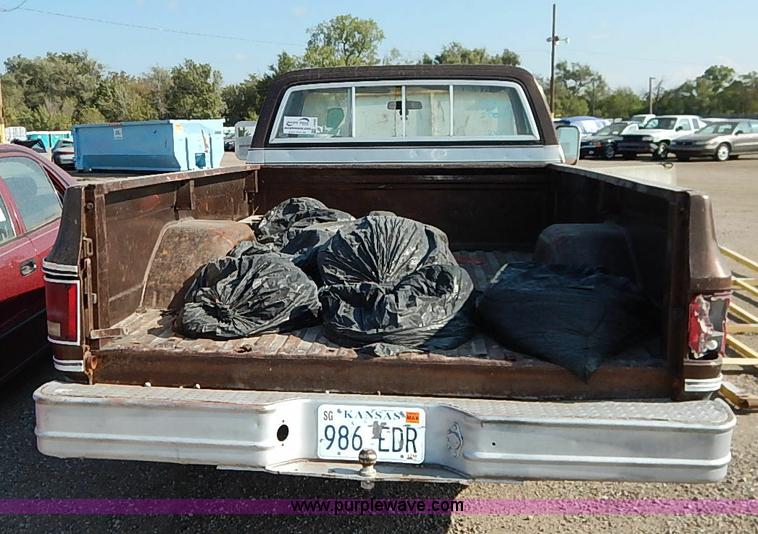 image for item I5450 1978 Chevrolet Silverado 10 pickup truck