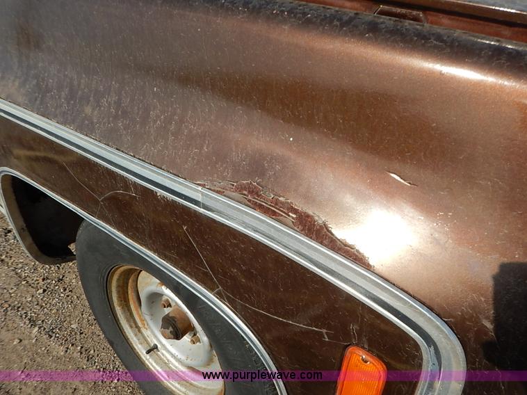 image for item I5450 1978 Chevrolet Silverado 10 pickup truck