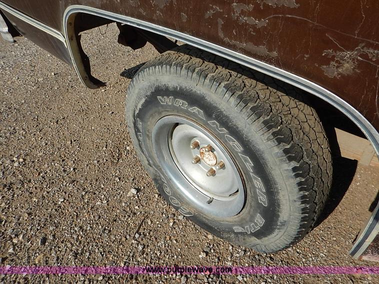 image for item I5450 1978 Chevrolet Silverado 10 pickup truck