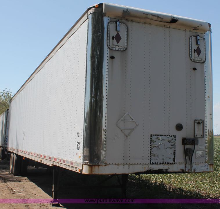 image for item E4295 1994 Wabash SA102.3CW dry van trailer