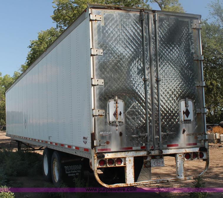 image for item E4295 1994 Wabash SA102.3CW dry van trailer