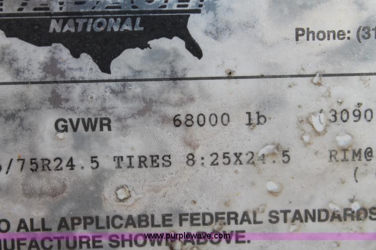 image for item E4295 1994 Wabash SA102.3CW dry van trailer