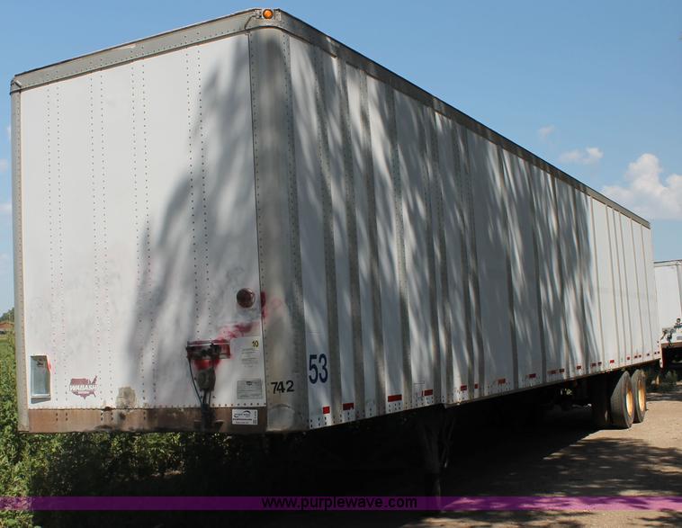 image for item E4296 1998 Wabash P-102CW dry van trailer