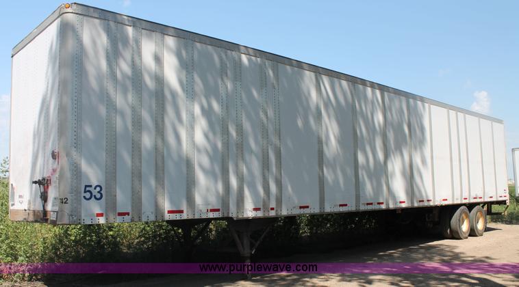 image for item E4296 1998 Wabash P-102CW dry van trailer