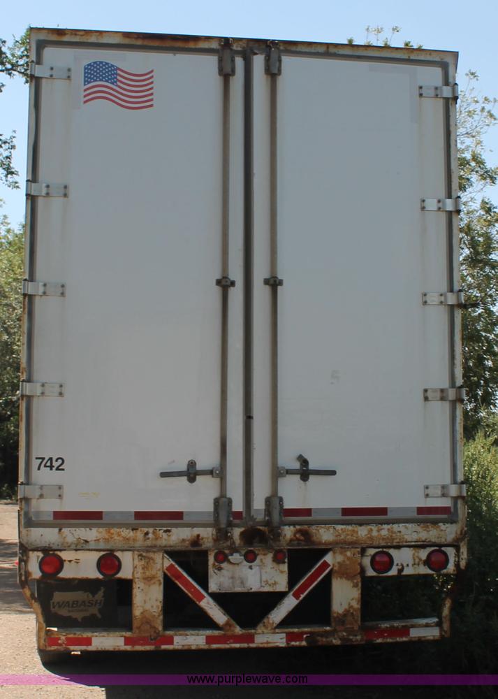 image for item E4296 1998 Wabash P-102CW dry van trailer