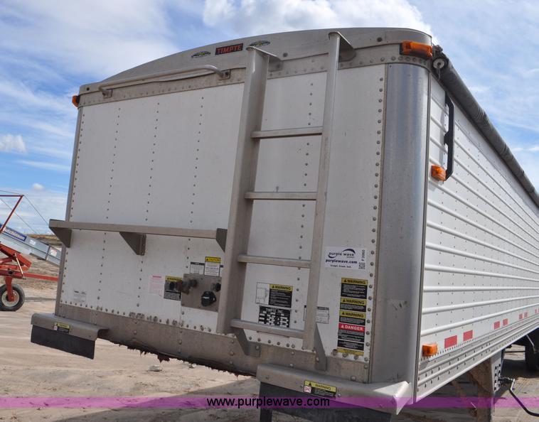 image for item F2060 2007 Timpte double hopper bottom grain trailer