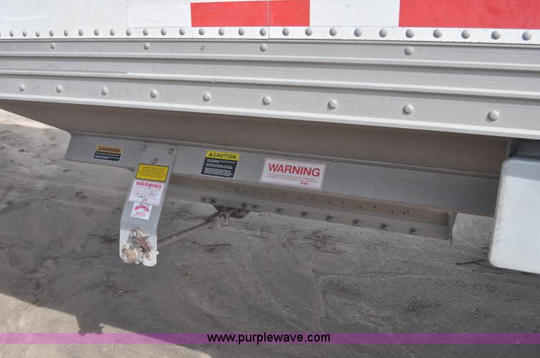 image for item F2060 2007 Timpte double hopper bottom grain trailer