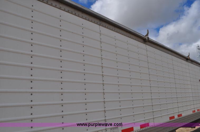 image for item F2060 2007 Timpte double hopper bottom grain trailer