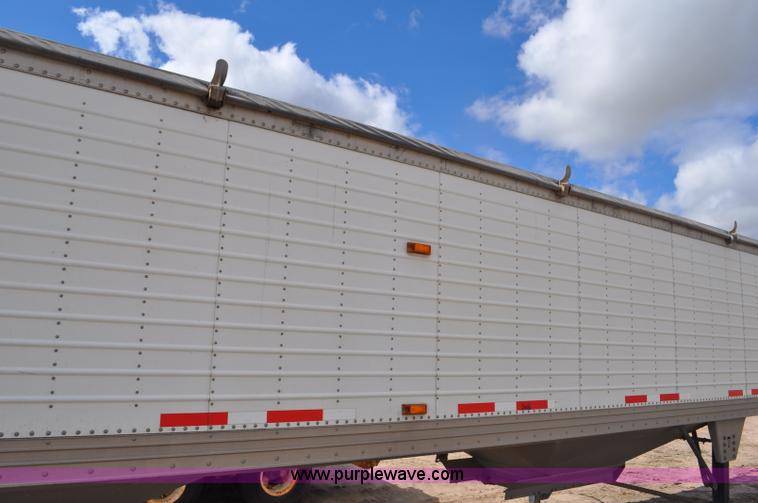 image for item F2060 2007 Timpte double hopper bottom grain trailer