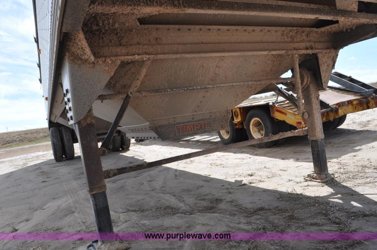 image for item F2060 2007 Timpte double hopper bottom grain trailer