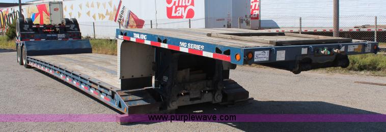 image for item I5998 2006 Trail King TK70MG-482 MG Series detachable lowboy trailer