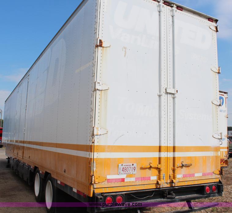 image for item J1125 1998 Kentucky moving van trailer