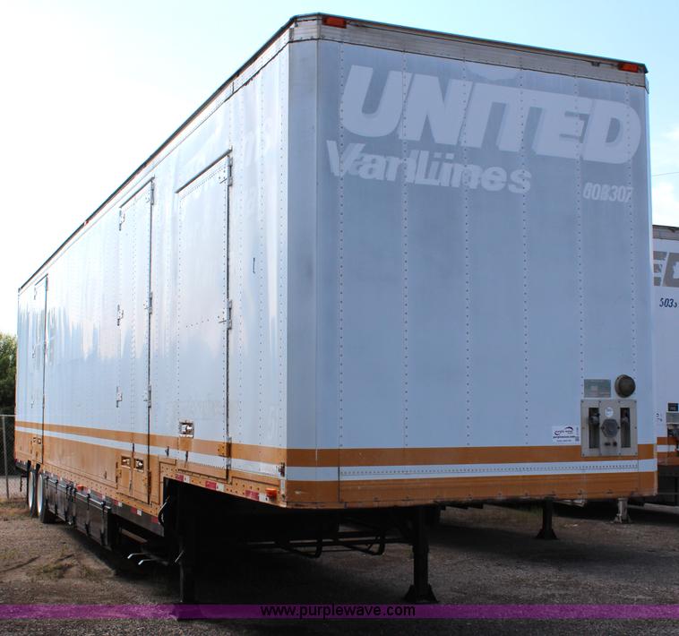 image for item J1125 1998 Kentucky moving van trailer