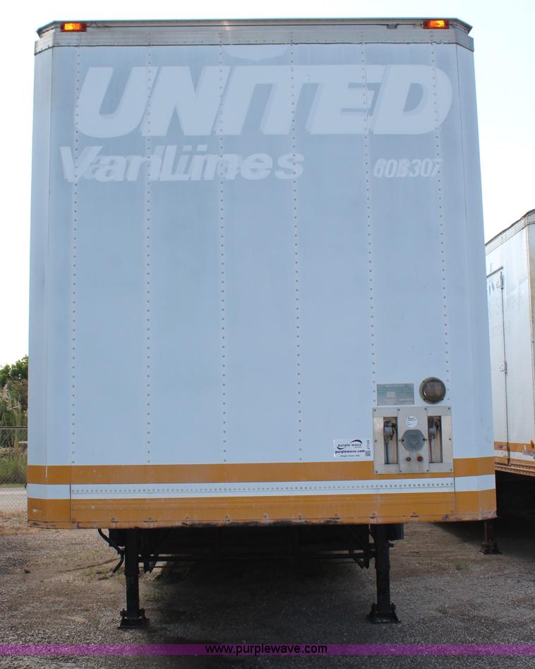 image for item J1125 1998 Kentucky moving van trailer