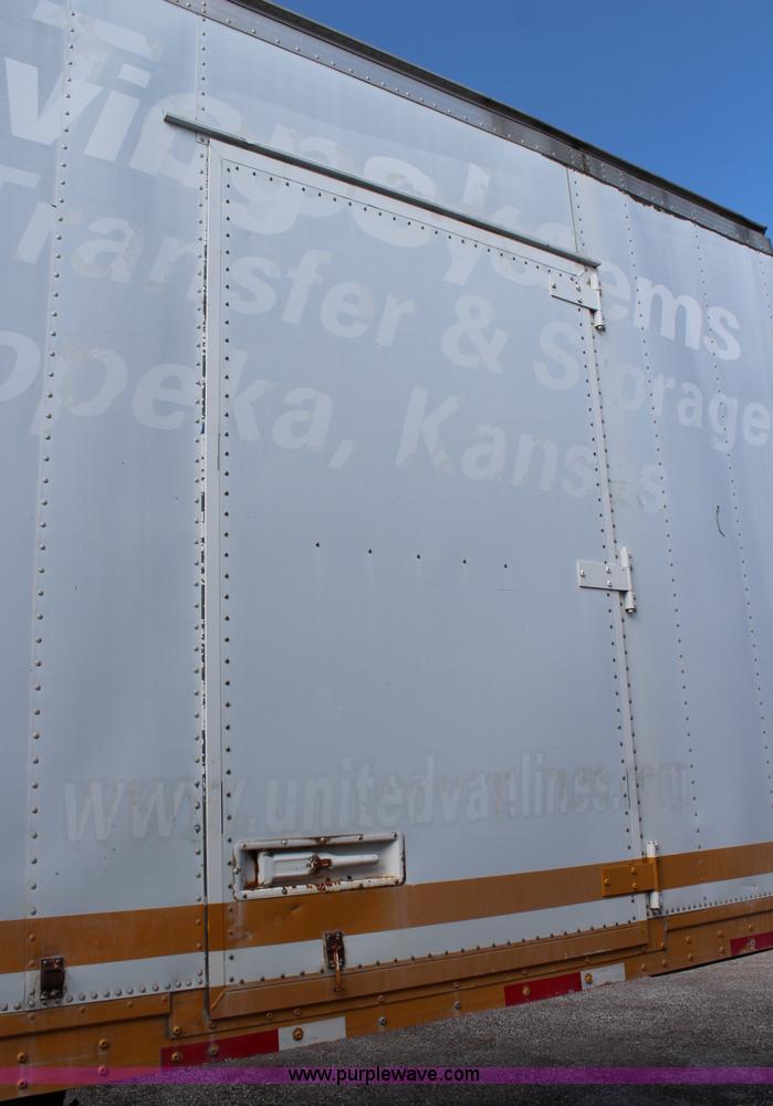 image for item J1125 1998 Kentucky moving van trailer