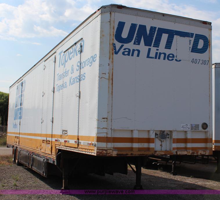 image for item J1127 1984 Kentucky moving van trailer