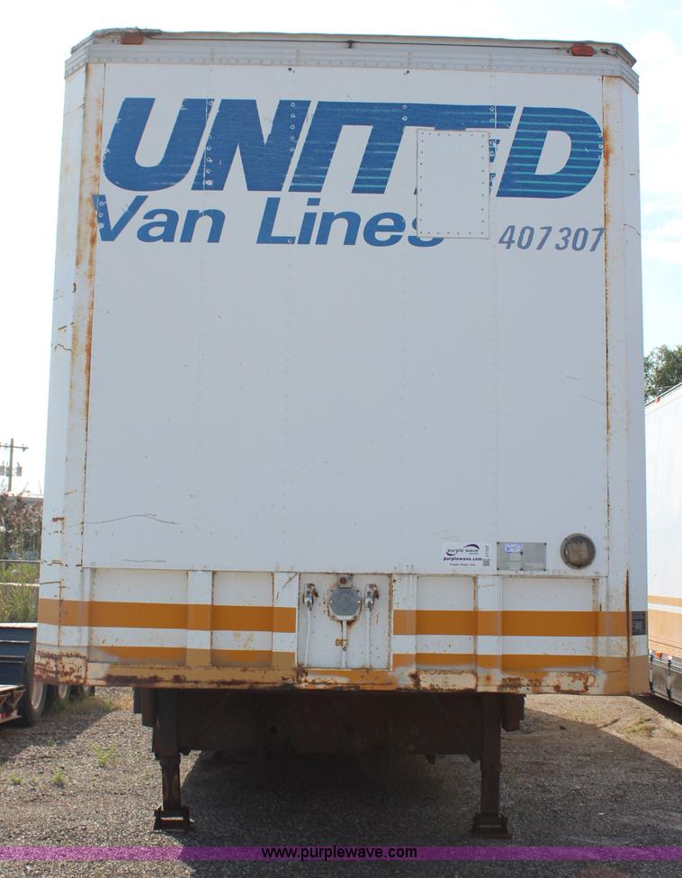 image for item J1127 1984 Kentucky moving van trailer