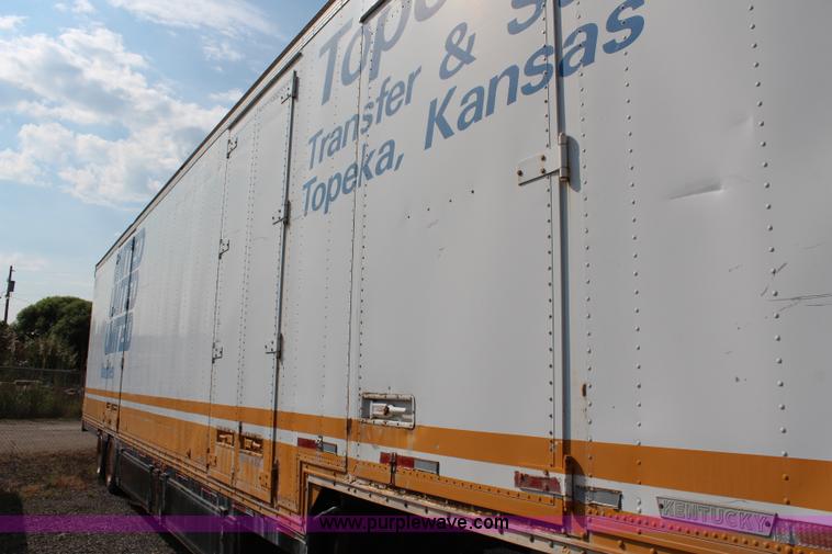 image for item J1127 1984 Kentucky moving van trailer
