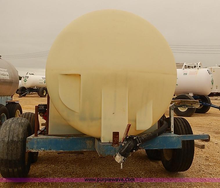 image for item BD9791 1,000 gallon liquid tender tank trailer