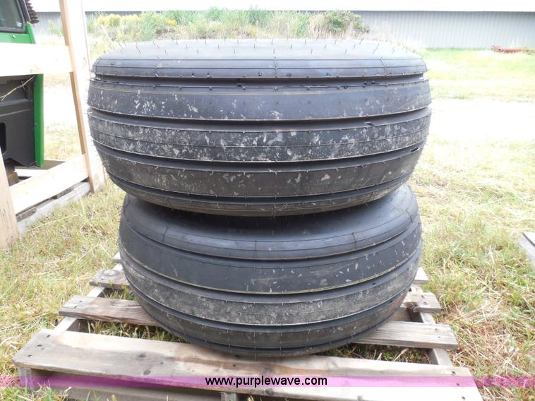 image for item BE9978 (2) steel wheels with tires