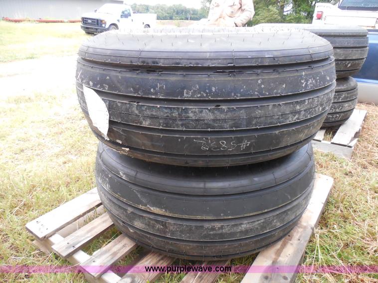 image for item BE9978 (2) steel wheels with tires