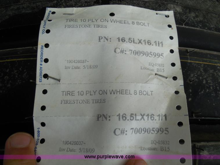 image for item BE9978 (2) steel wheels with tires