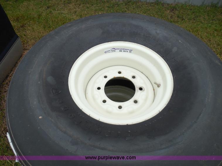 image for item BE9979 (2) steel wheels with tires