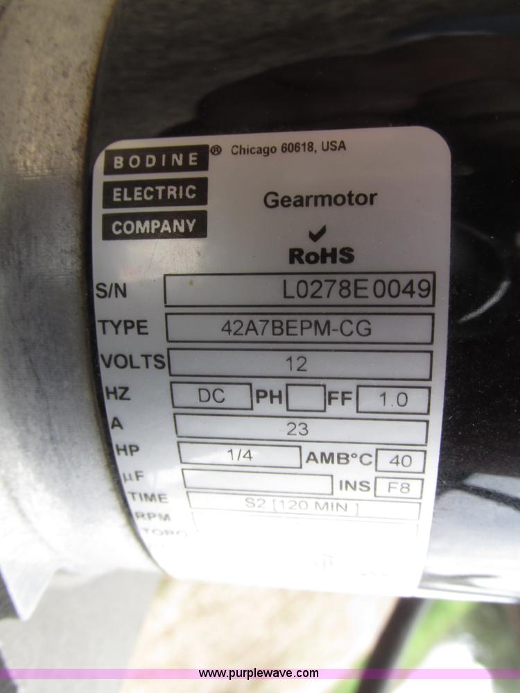 image for item G9932 2007 Peck 120482 grain auger