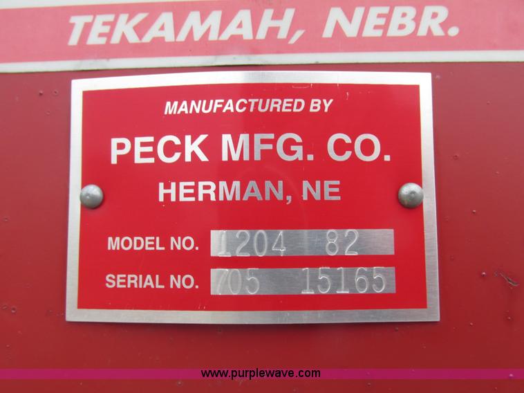 image for item G9932 2007 Peck 120482 grain auger