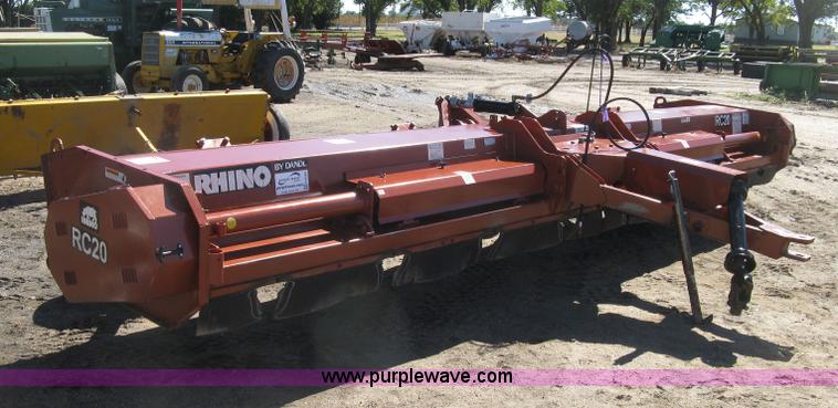 image for item H9483 2009 Rhino RC20 shredder mulcher/flail chopper