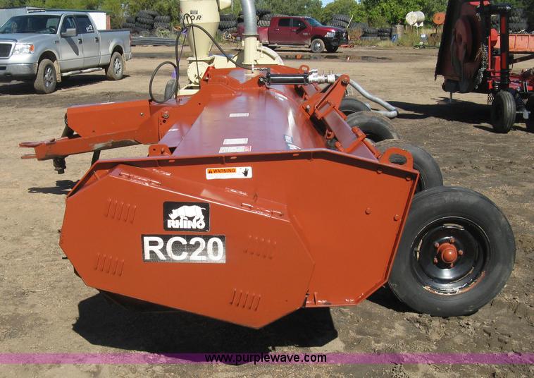 image for item H9483 2009 Rhino RC20 shredder mulcher/flail chopper