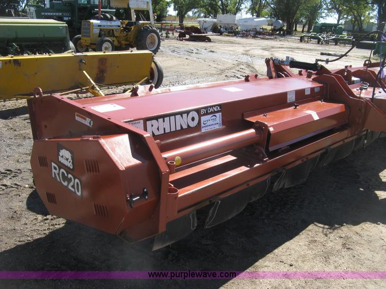 image for item H9483 2009 Rhino RC20 shredder mulcher/flail chopper