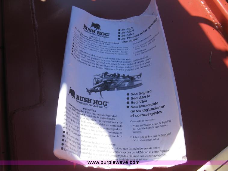 image for item H9485 2010 Bush Hog 12715 Legend batwing mower