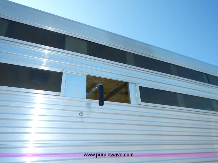 image for item I5457 2004 Liberty 20' gooseneck stock trailer