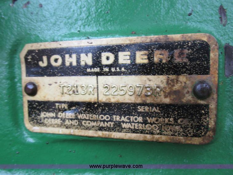image for item I6101 1970 John Deere 4020 tractor