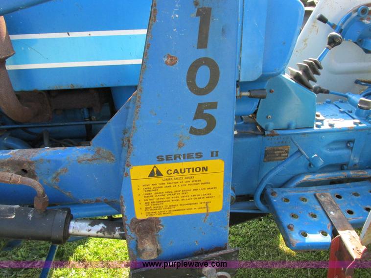 image for item I8927 Ford 1710 MFWD tractor