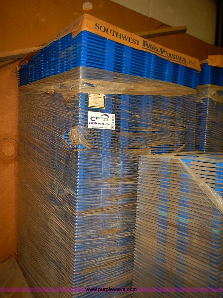image for item J3059 Approximately 3,200 Agri plastic feed bag pallets