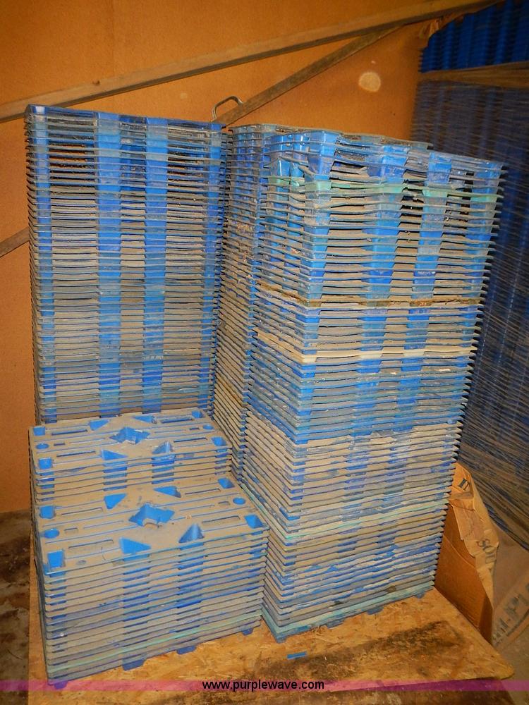 image for item J3059 Approximately 3,200 Agri plastic feed bag pallets